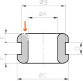 Passe-fils dr-pvc 4/7/10-2