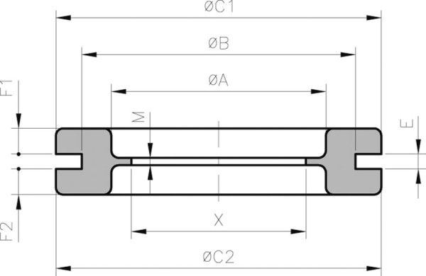 Passe-fils à membrane dgc-pvc 9