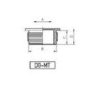 Passe-fils à membrane dg-mt 25