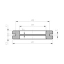 Passe-fils à membrane dg 36e3