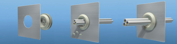 Ses-sterling passe-fils à membrane dgx-multi m20-tpe