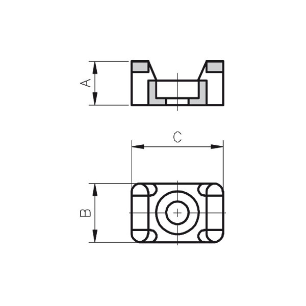 Ses-sterling embase berceau tm-2-s8-c