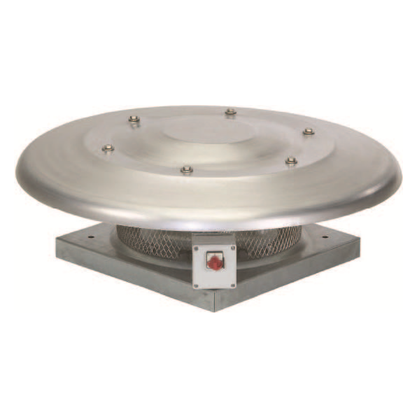 Tourelle centrifuge horizontale, 4540 m3/h, inter de prox D 400 mm, mono 230V. (CRHB/4-400)