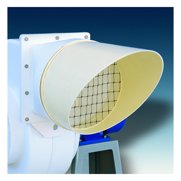 Visière Pare-pluie grillagée circulaire pour ventilateur CMPT 250. (APP 250)