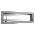 Grille linéaire de soufflage/reprise, aluminium, 370 à 1070 m3/h, D 500 x 150 mm. (GLF-500X150)