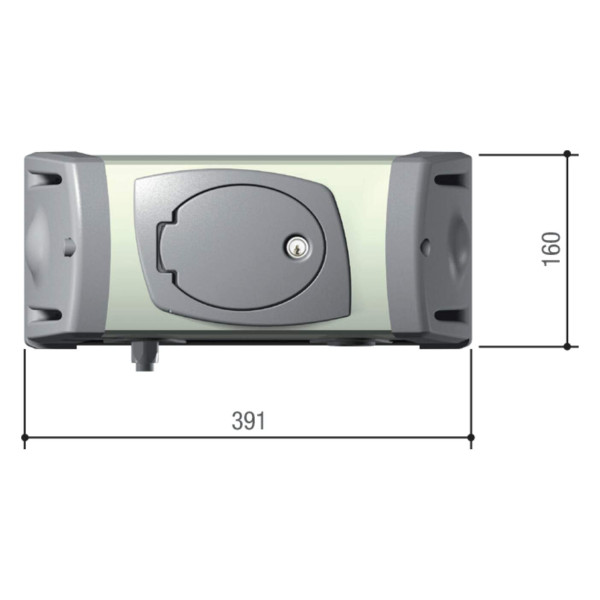 Motoréducteur irréversible en 230v avec encodeur