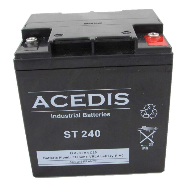 23st240b batterie 12v 28ah