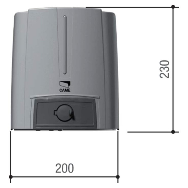 Automatisme Irréversible 24 Vdc pour Portails Battants avec Charge Maxi de 300 kg FAST 70 Came