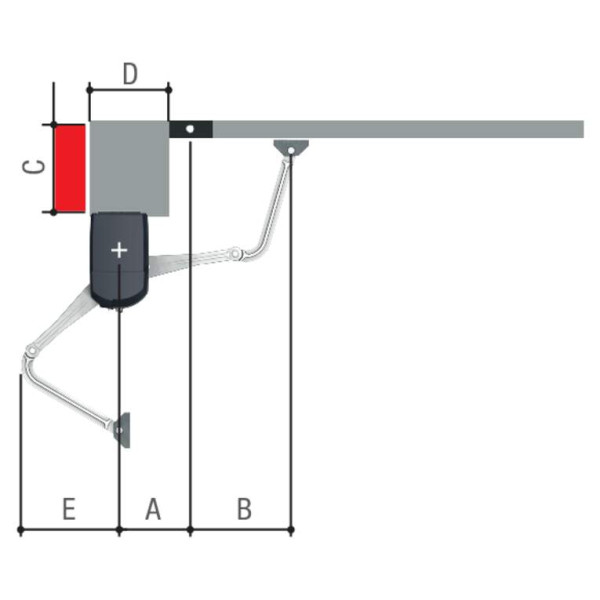 Automatisme Irréversible 24 V pour Portails Battants FTX20DGC Came – Equipé d’une Carte Electronique avec Afficheur de Fonctions