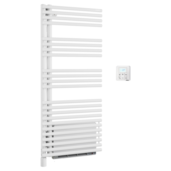 Cala twist air el gauche, blanc ral 9016, 500w, h 1226 mm / l 496 mm