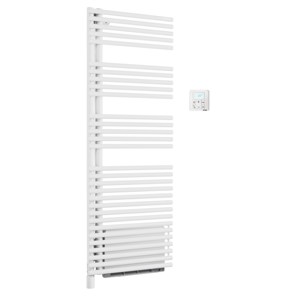 Cala twist air el gauche, blanc ral 9016, 750w, h 1476 mm / l 496 mm