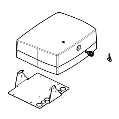 Couvercle serrure barrière gpx40