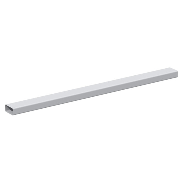 Conduit rectangulaire PVC rigide 55 x 110 mm, longueur 1.5 m, gamme TUBPLA. (TPR 100/1.5)