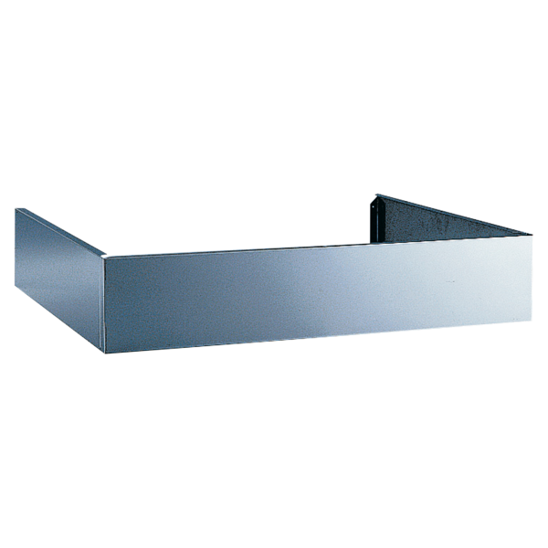 Bandeau habillage autoportant inox Hauteur 500 mm pour hottes MAXFIL. (BAND. INOX H500 (ml))