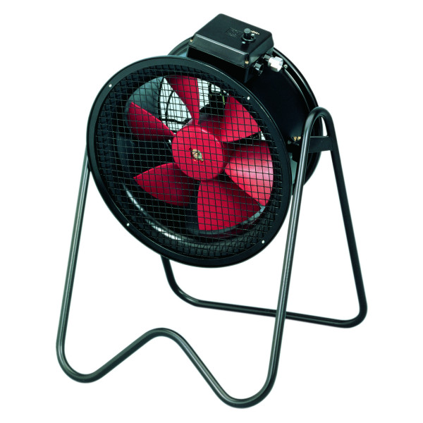 Ventilateur hélicoïde tubulaire mobile, triphasé 230 V/400 V, D560mm, 12300 m3/h. (PBT/4-560)