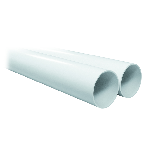 Conduit longueur 2 m, D 51 mm pour aspiration centralisée SAPHIR.. (TUB R 2M)