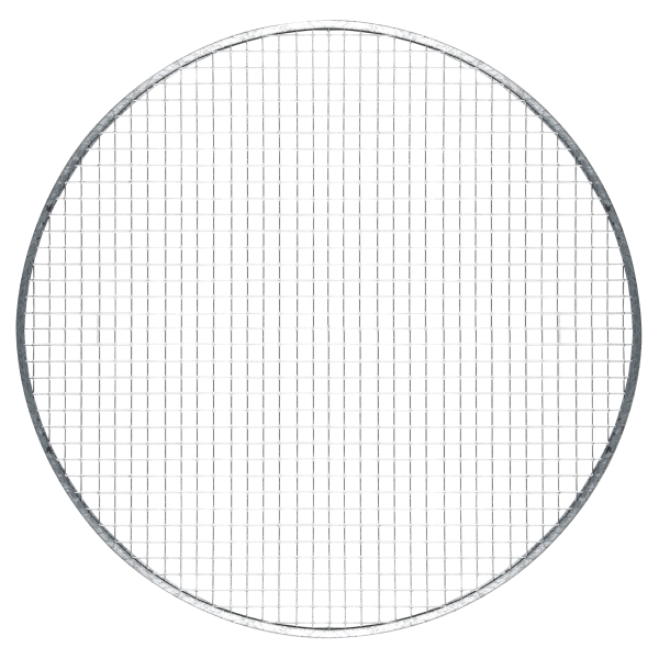 Grille de protection, montage au souff. ou l'asp. des ventilateurs tub. D355 mm. (DEF-355 T)