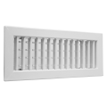 GRILLE ORIENTABLE DOUBLE DEFLECTION BLANC 1000X300. (GAO D B 1000/300)