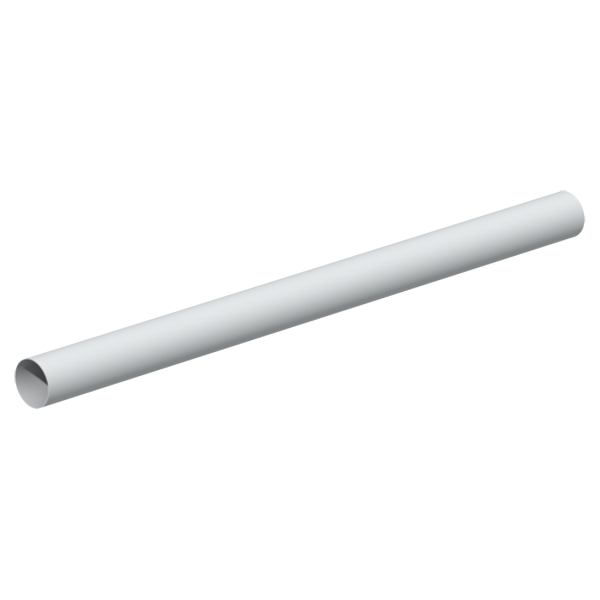 Conduit circulaire PVC rigide D 100 mm, longueur 1,5 m, gamme TUBPLA. (TPC 100)