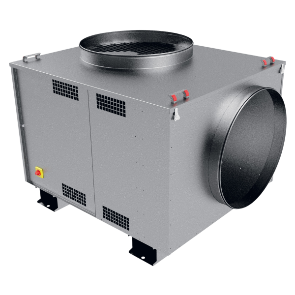 Caisson C4 ECOWATT régulé, 3800 m3/h, refoul. vert modulable, iso 25mm mono 230V (CRCB ECOWATT PR38 VM IS MONOV2)