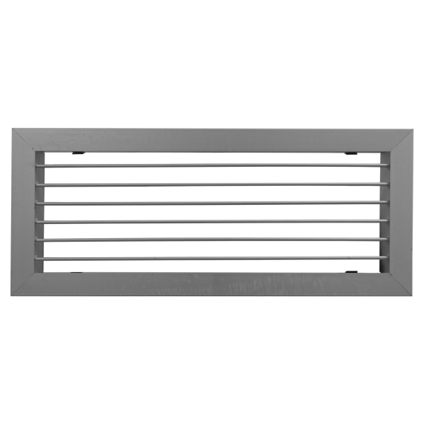 GRILLE ORIENTABLE SIMPLE DEFLECTION ALUMINIUM 500X150. (GAO A 500/150)