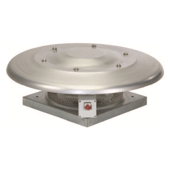 Tourelle centrifuge horizontale, 2130 m3/h, inter de prox D 355 mm, mono 230V. (CRHB/6-355)