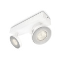 CLOCKWORK Spot barre tube 2x4W Blanc LED