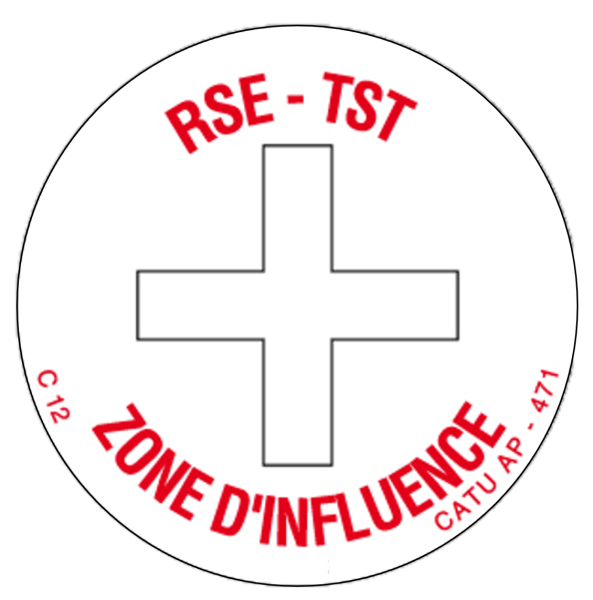 Disque tst "zone d'influence" 33mm      