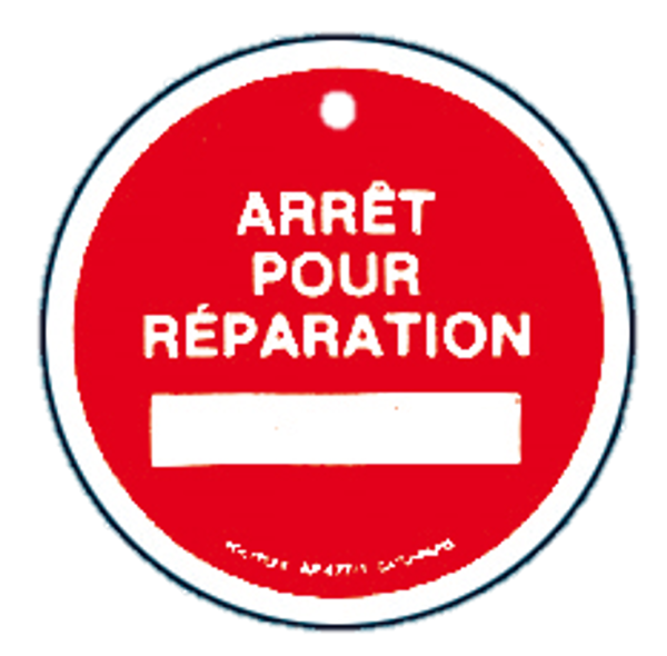 Disque polyplex "arret reparation"      