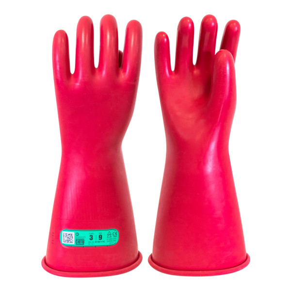 Gants isolants cei classe 3 t-11 rouge  