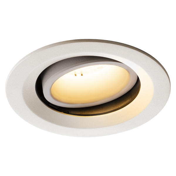 Numinos, encastré de plafond intérieur, 20°, blanc, led, 2700k, orientable