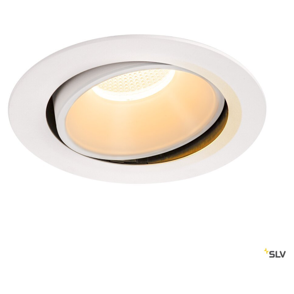 Numinos, encastré de plafond intérieur, 20°, blanc, led, 2700k, orientable