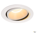 Numinos, encastré de plafond intérieur, 20°, blanc, led, 2700k, orientable