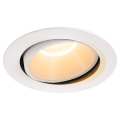 Numinos, encastré de plafond intérieur, 20°, blanc, led, 2700k, orientable