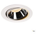 Numinos, encastré de plafond intérieur, 20°, blanc/chrome, led, 2700k, orientable