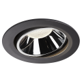 Numinos, encastré de plafond intérieur, 20°, noir/chrome, led, 4000k, orientable