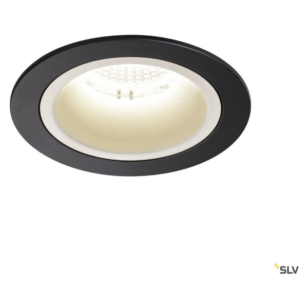 Numinos, encastré de plafond intérieur, 20°, noir/blanc, led, 4000k