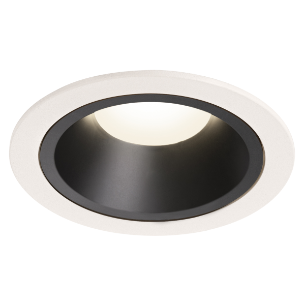 Numinos, encastré de plafond intérieur, 20°, blanc/noir, led, 4000k