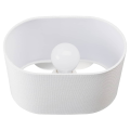 SOPRANA OVALE WL-1 applique, diffuseur blanc, E27, max. 60W