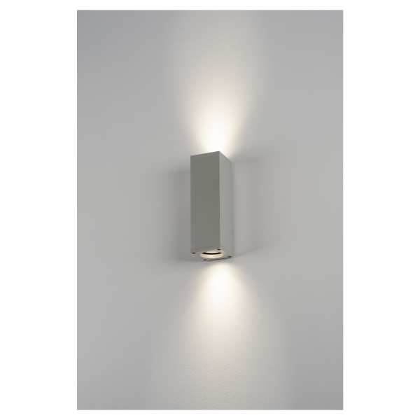 SLV by Declic THEO UP/DOWN, applique, gris argent, QPAR51 max. 2x50W