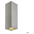 SLV by Declic THEO UP/DOWN, applique, gris argent, QPAR51 max. 2x50W