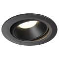 Numinos, encastré de plafond intérieur, 20°, noir, led, 4000k, orientable