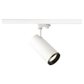 Numinos, spot pour rail 3 allumages, intérieur, 60°, blanc/noir, led, 28w, 4000k, variable triac