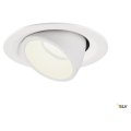 Numinos® gimble m, encastré de plafond intérieur, 20°, blanc, led, 17,5w, 4000k