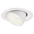 Numinos® gimble m, encastré de plafond intérieur, 20°, blanc, led, 17,5w, 4000k