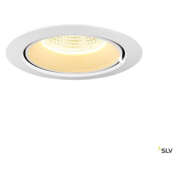 Gimble in 150, encastré de plafond intérieur, blanc mat, led, 25,5w, 3000k