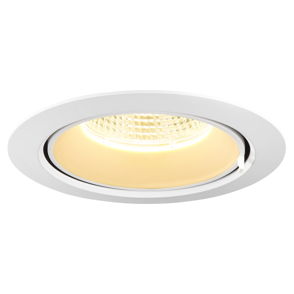 Gimble in 150, encastré de plafond intérieur, blanc mat, led, 25,5w, 3000k