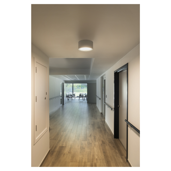 Fera 25, plafonnier intérieur, blanc mat, led, 19,5w, 3000k/4000k, variable dali