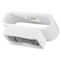 Asso led applique, ovale, blanche, 5w led, 3000k