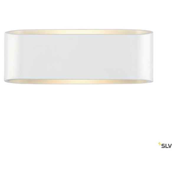 Asso led applique, ovale, blanche, 5w led, 3000k